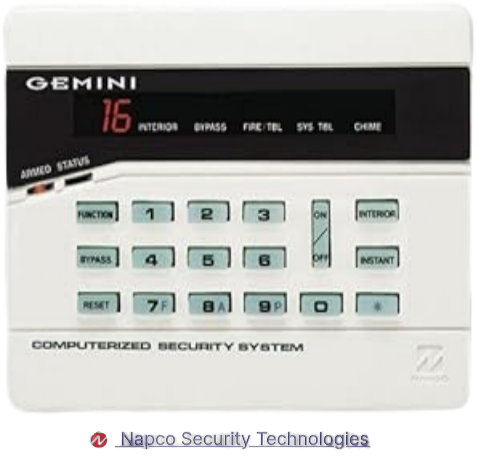 Napco Gemini Digital Keypad